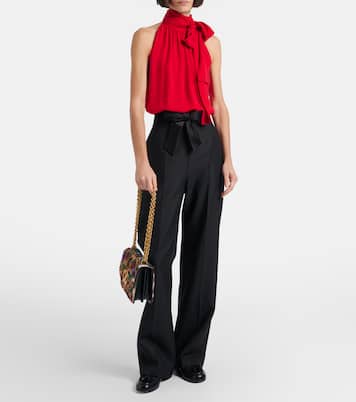 Blusa in georgette di seta | Valentino