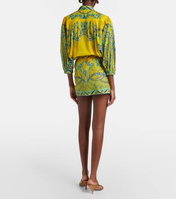 Floral cotton beach cover-up | Etro