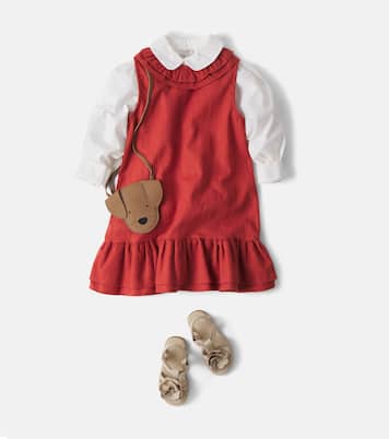 Michelle ruffled linen and cotton dress | Donsje