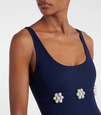 Badeanzug Maya mit Kristallen | Karla Colletto