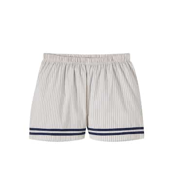 Allie striped cotton shorts | Konges Sløjd
