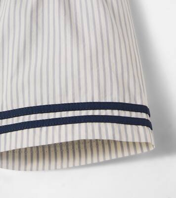 Allie striped cotton shorts | Konges Sløjd