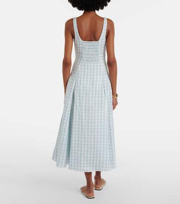 Midikleid Adalee aus Leinen | Faithfull