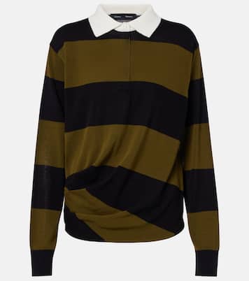 Corinna striped cotton polo shirt | Proenza Schouler