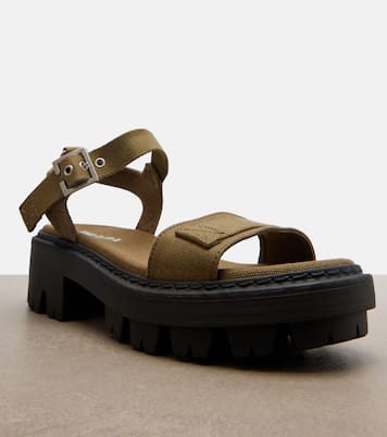 Sandalen aus Canvas | Prada