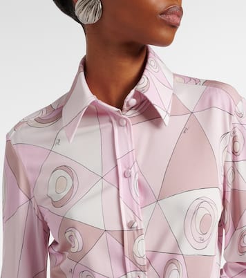 Occhi satin jersey shirt | Pucci