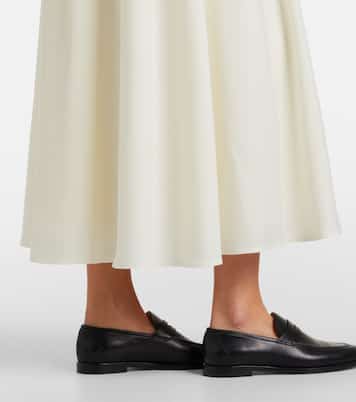 Kenzie wool-blend midi skirt | Ralph Lauren Collection