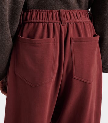 Cotton jersey sweatpants | Brunello Cucinelli