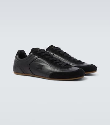 Knight Runner leather sneakers | Burberry