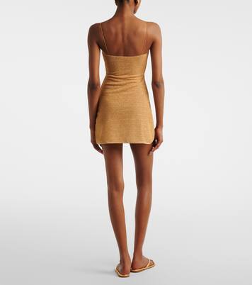 Lumière beaded minidress | Oséree