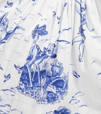 x Disney® printed poplin skirt | Monnalisa