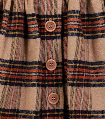 Mistral checked cotton skirt | Morley