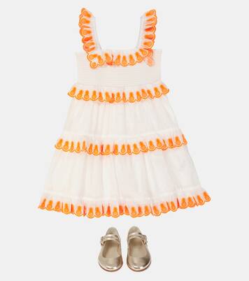 Tropicana embroidered cotton dress | Zimmermann Kids