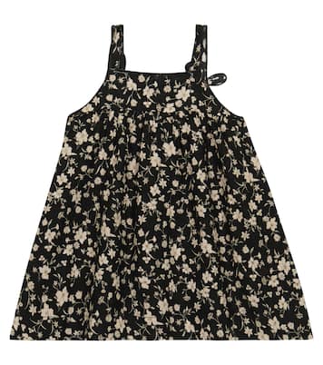 Baby Agave floral cotton dress | Caramel