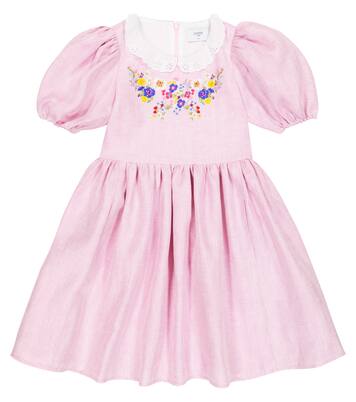 Bébé – Robe brodée en lin | Paade Mode