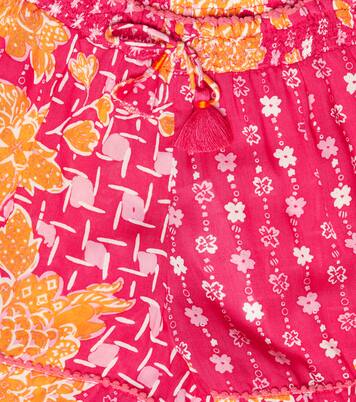 Bedruckte Shorts Cindy | Poupette St Barth Kids