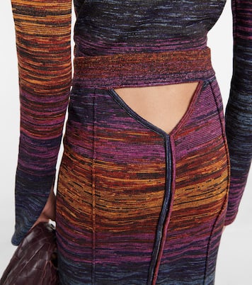 Midirock aus Strick | Rotate