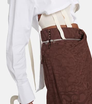 Bedruckter Wickelrock La Jupe Bodri | Jacquemus