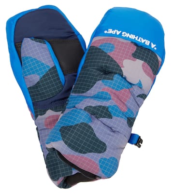 Camo-print gloves | BAPE Kids