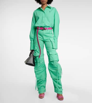 Diana cotton canvas shirt | The Attico