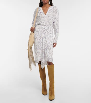 Abito midi Danalia in jersey con stampa | Marant Etoile