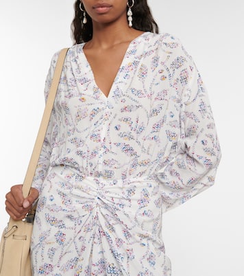 Abito midi Danalia in jersey con stampa | Marant Etoile