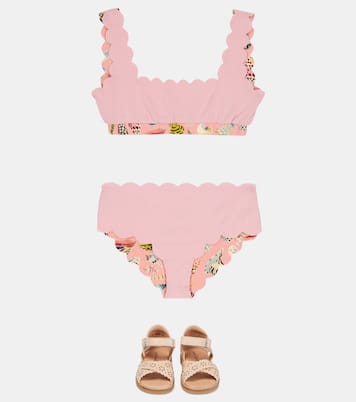 Top de bikini Palm Springs reversible | Marysia Bumby