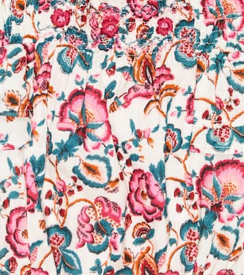 Baby Kumal floral cotton romper | Louise Misha