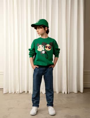 Felpa Ritzratz in jersey di cotone | Mini Rodini