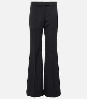 Wide-leg wool-blend pants | Acne Studios