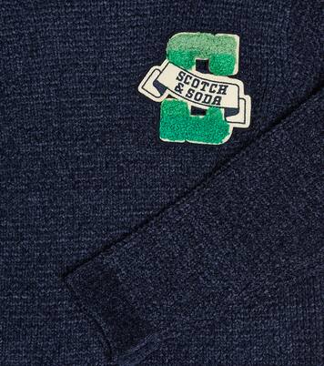 Appliqué chenille sweater | Scotch & Soda Kids