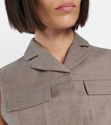 Mia wool crop top | Aya Muse