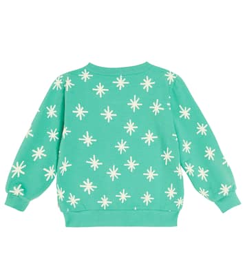 Snow cotton jersey sweatshirt | Tinycottons