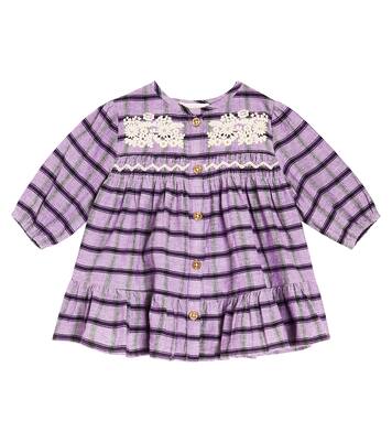 Bébé – Robe Massilia en coton à carreaux | Louise Misha