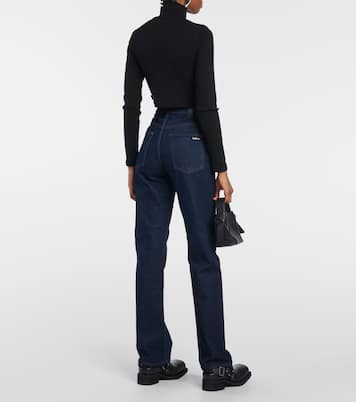 x EmRata – Jean droit Alexxis | AG Jeans