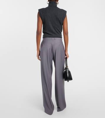 Pantalon droit Ripley à taille haute | The Frankie Shop