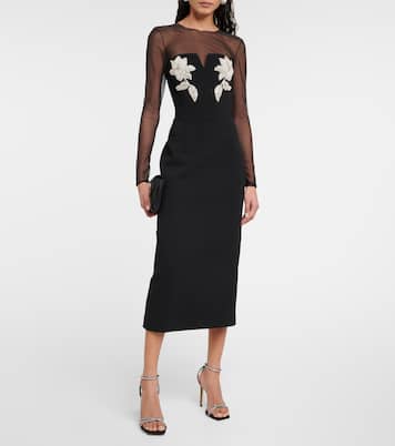 Verziertes Midikleid Ginevra | Rebecca Vallance