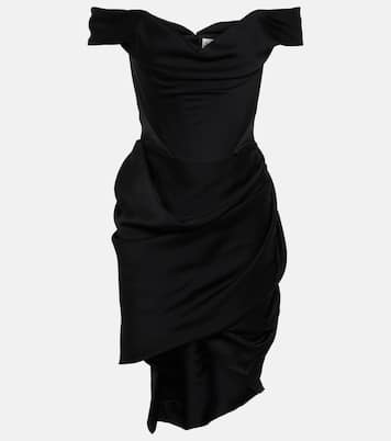 Off-Shoulder-Minikleid aus Crêpe | Vivienne Westwood