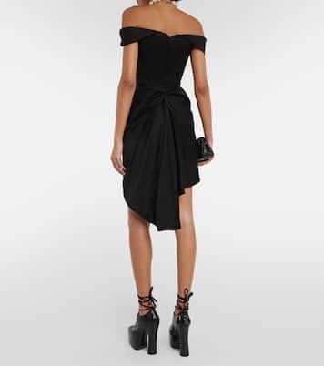 Off-Shoulder-Minikleid aus Crêpe | Vivienne Westwood