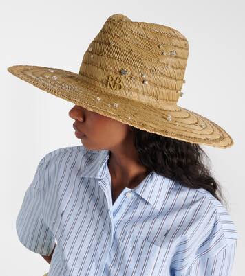 Fedora Dew Drops de paja adornado | Ruslan Baginskiy