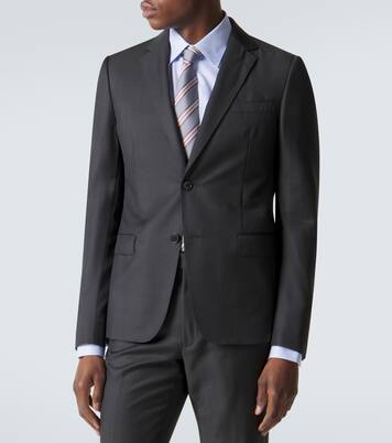 Wool and mohair canvas suit | Zegna