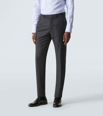 Wool and mohair canvas suit | Zegna