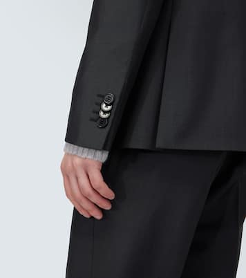 Wool and mohair canvas suit | Zegna
