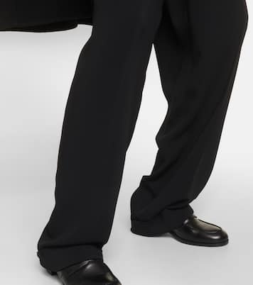 Weite High-Rise-Hose | The Row