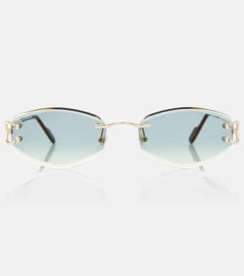 Gafas de sol ovaladas Signature C | Cartier Eyewear Collection