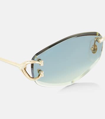 Gafas de sol ovaladas Signature C | Cartier Eyewear Collection
