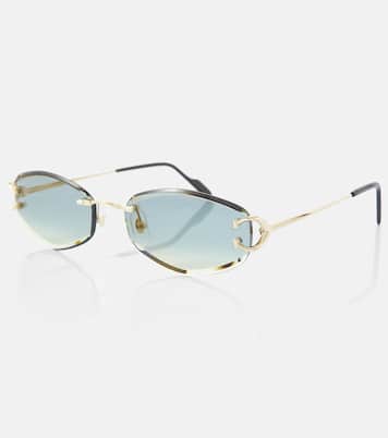 Gafas de sol ovaladas Signature C | Cartier Eyewear Collection