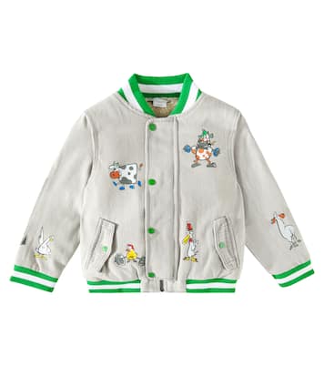 Veste imprimée en jean  | Stella McCartney Kids