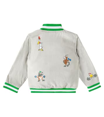 Veste imprimée en jean  | Stella McCartney Kids