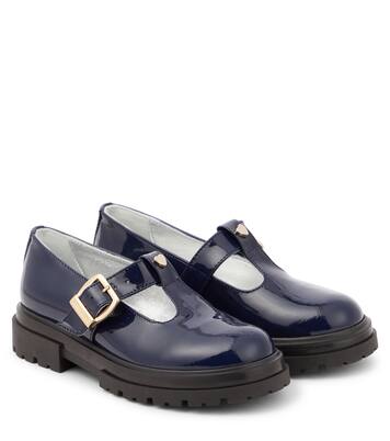 T-bar patent leather flats | Monnalisa